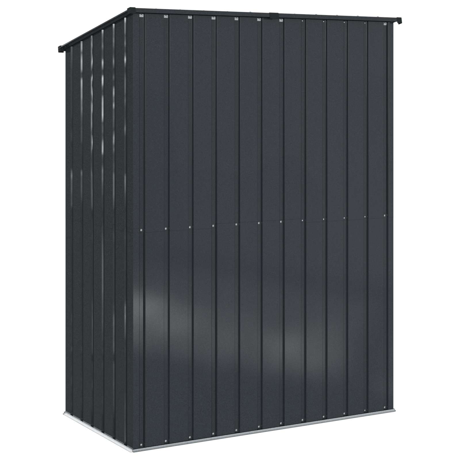 Gartenhütten Anthrazit 153,5 x 86 x 200 cm Metall