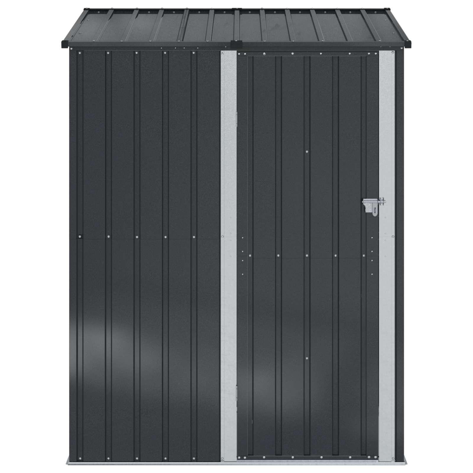 Gartenhütten Anthrazit 153,5 x 86 x 200 cm Metall