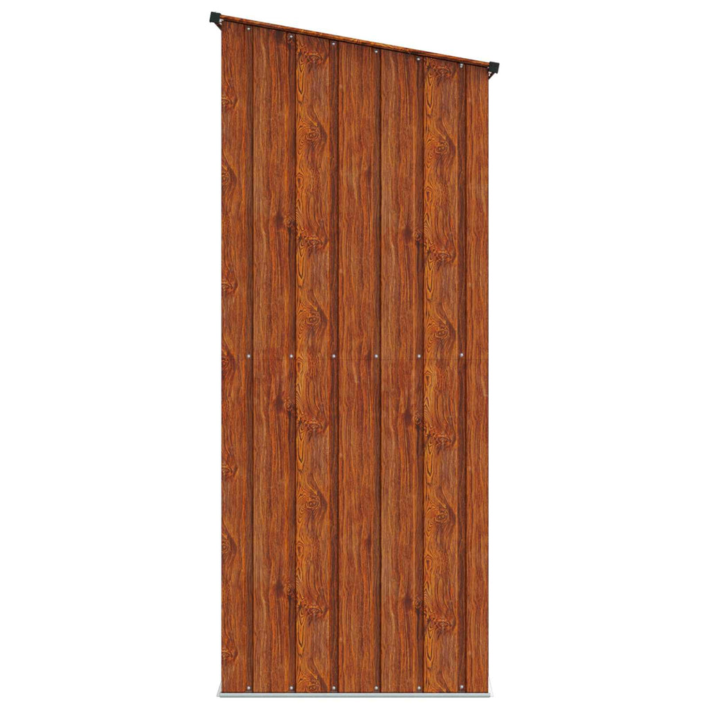 Gartenhütten Braun 153,5 x 86 x 200 cm Metall