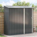 Gartenhütten Anthrazit 203 x 85,5 x 200 cm Metall