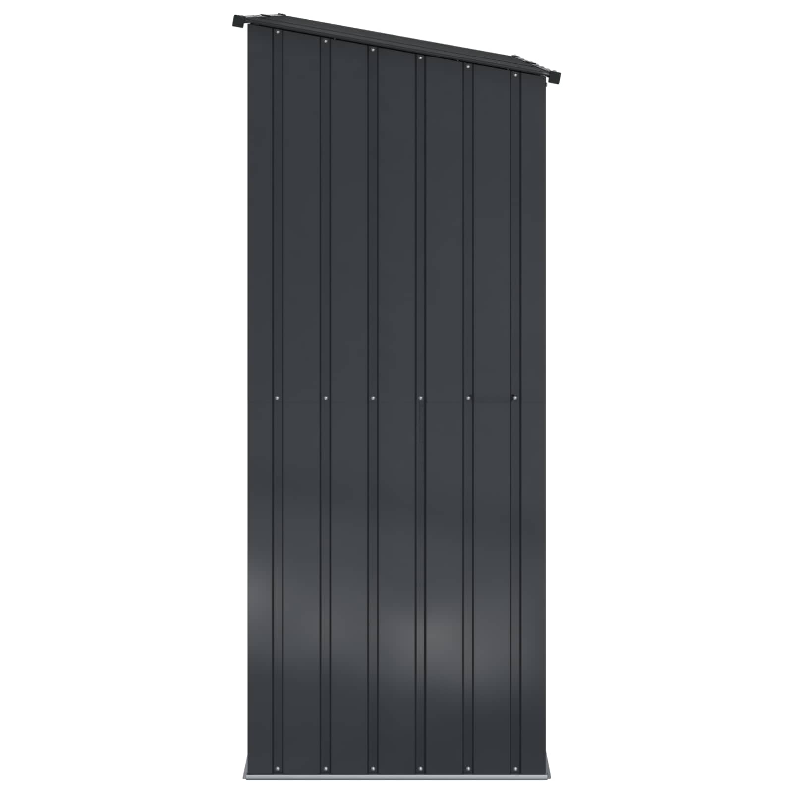 Gartenhütten Anthrazit 203 x 85,5 x 200 cm Metall