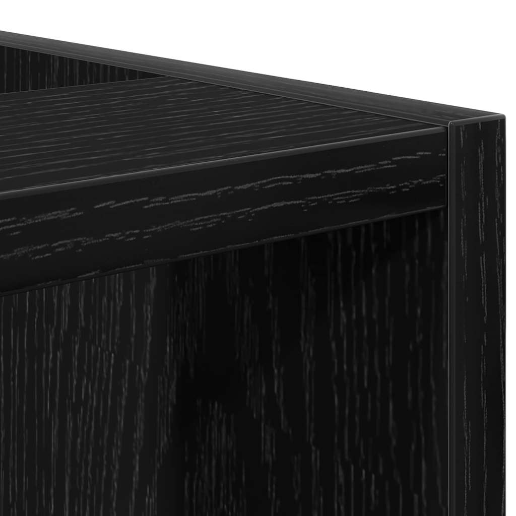 Küchenunterschrank Schwarz Eichen-Optik 20 x 44,5 x 81,5 cm