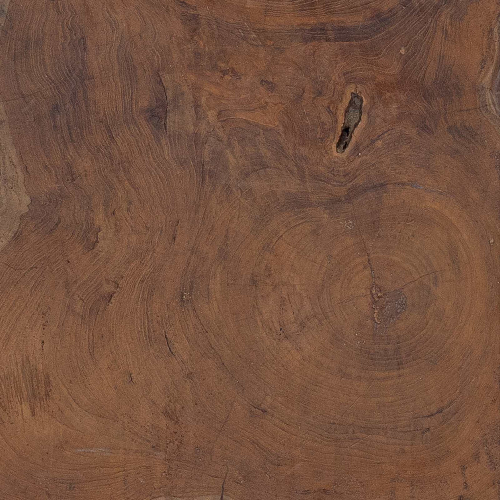 Mantelhaken Natur 50 x 10 x 25 cm Massives Mahagoni Holz