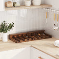 Gehäuse Braun 36 x 30 x 10 cm Massives Mahagoni Holz