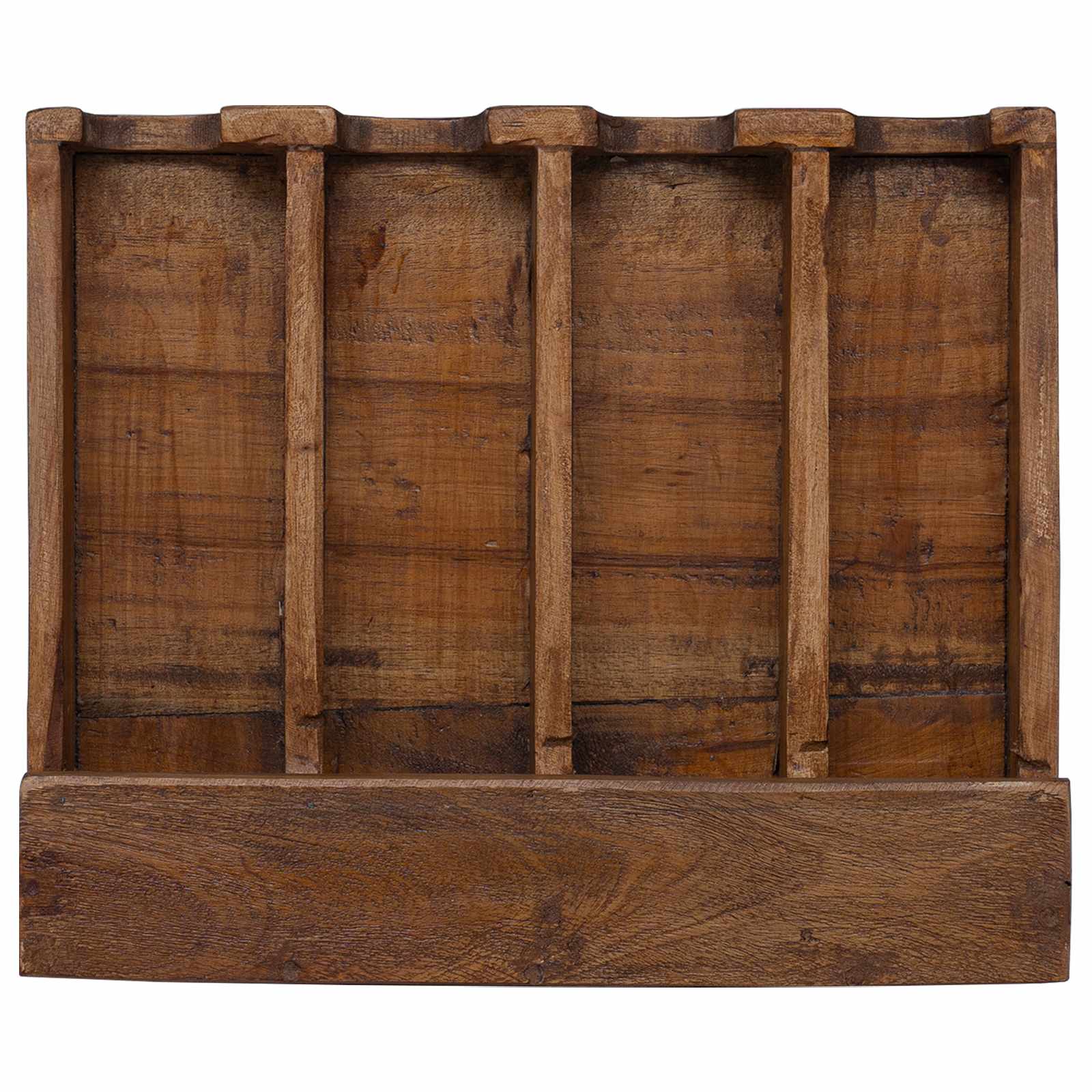 Gehäuse Braun 36 x 30 x 10 cm Massives Mahagoni Holz