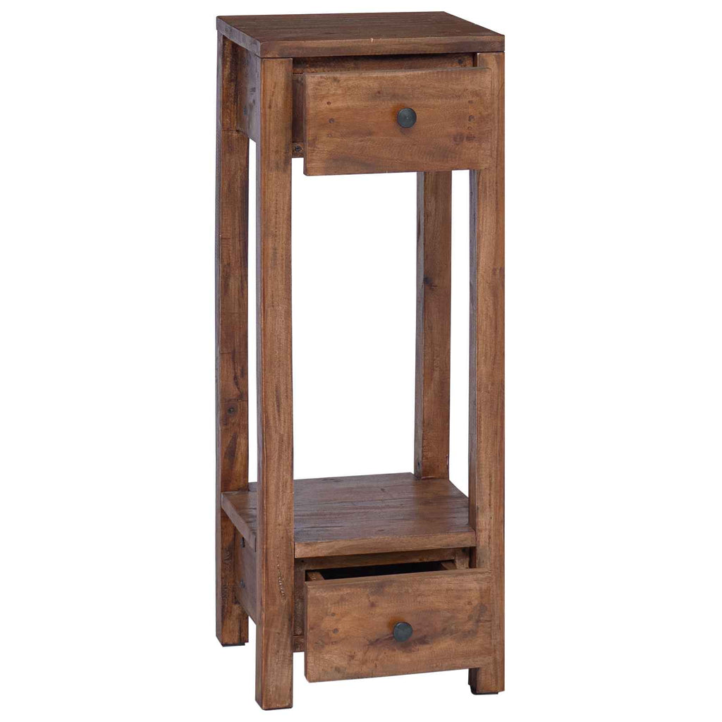 Pflanzenständer Braun 30 x 30 x 80 cm Mahagoni Holz