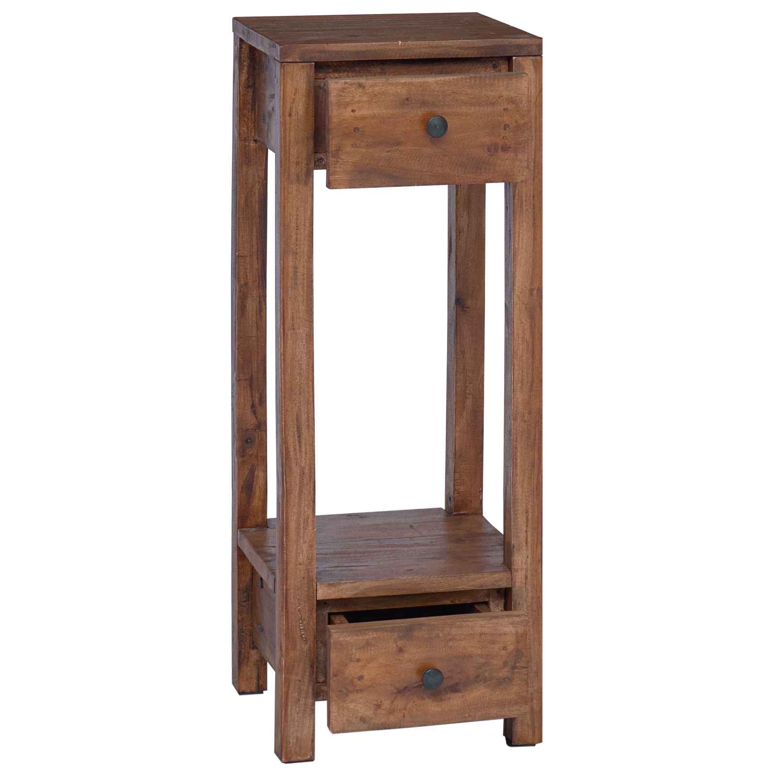 Pflanzenständer Braun 30 x 30 x 80 cm Mahagoni Holz