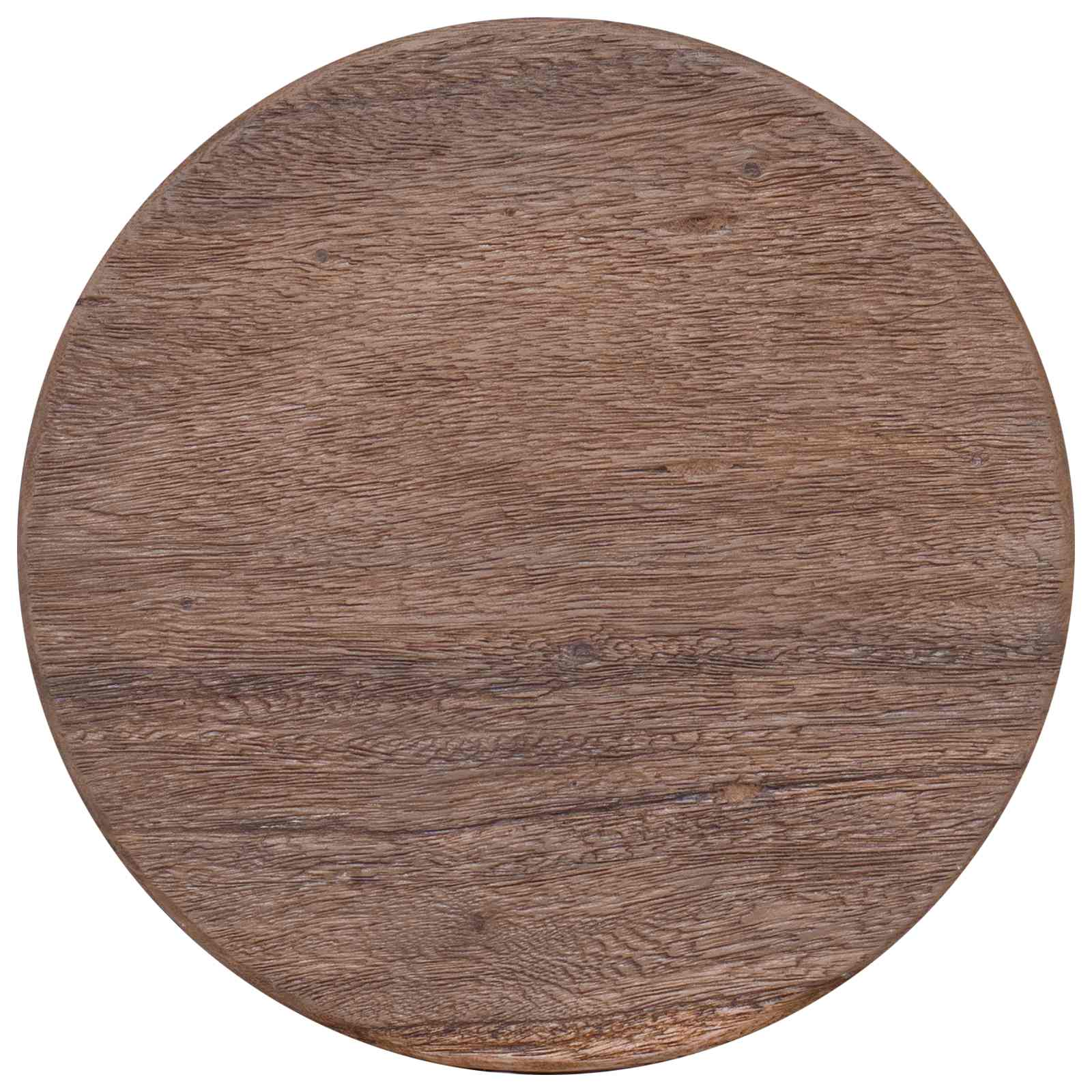 Hocker Natur 30 x 30 x 45 cm Massivholz Teak