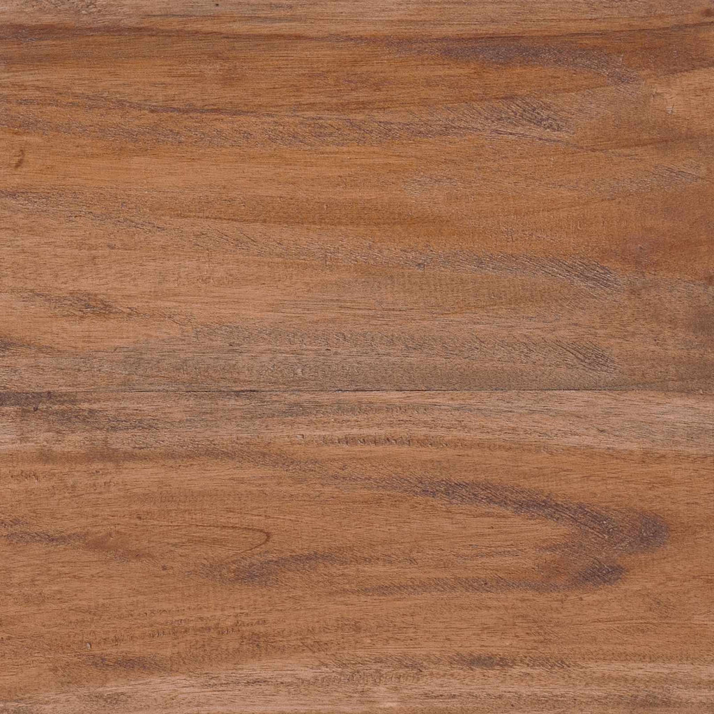 Hocker Natur 30 x 30 x 47 cm Mahagoni Holz