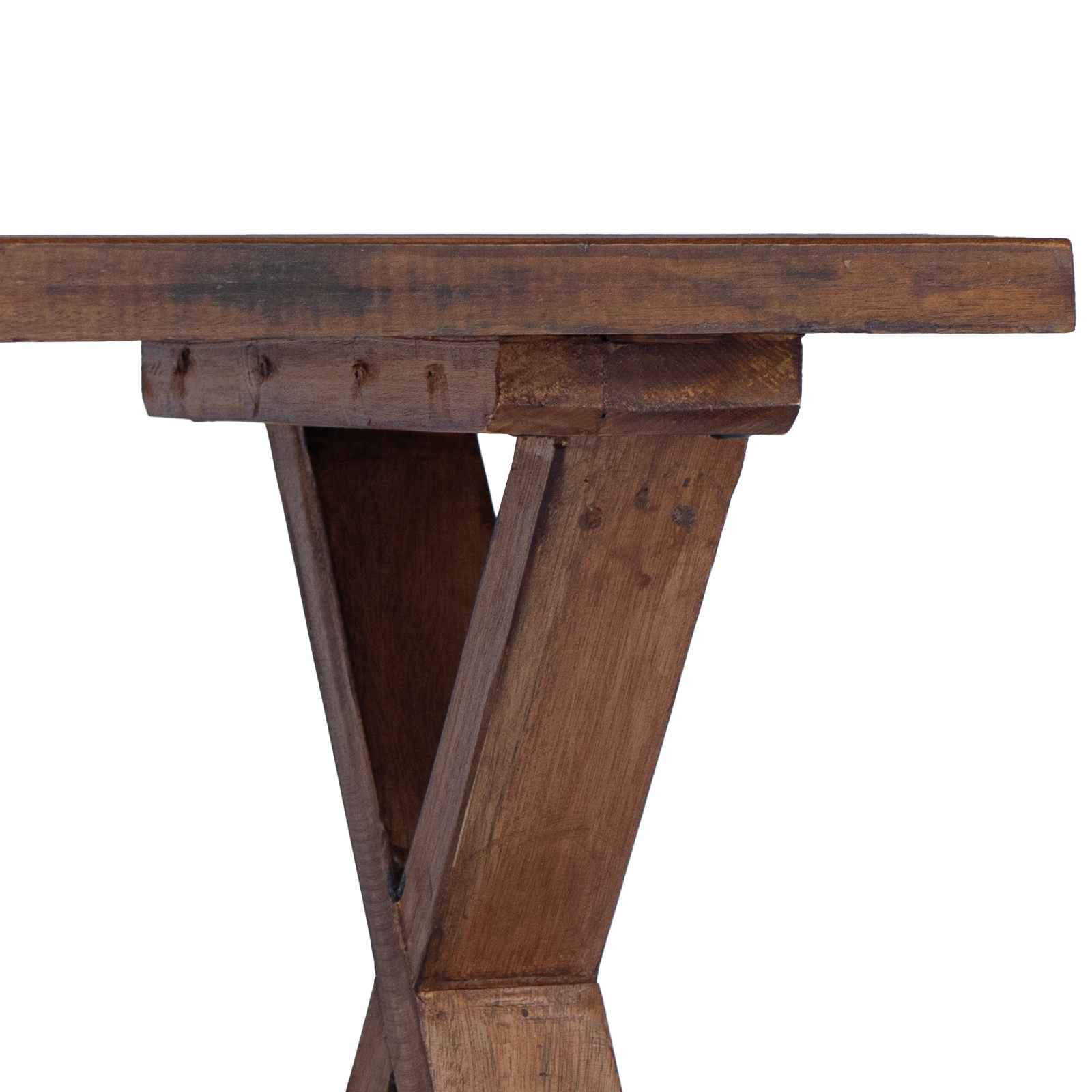 Bank Natur 85 x 35 x 46 cm Massivholz Altholz