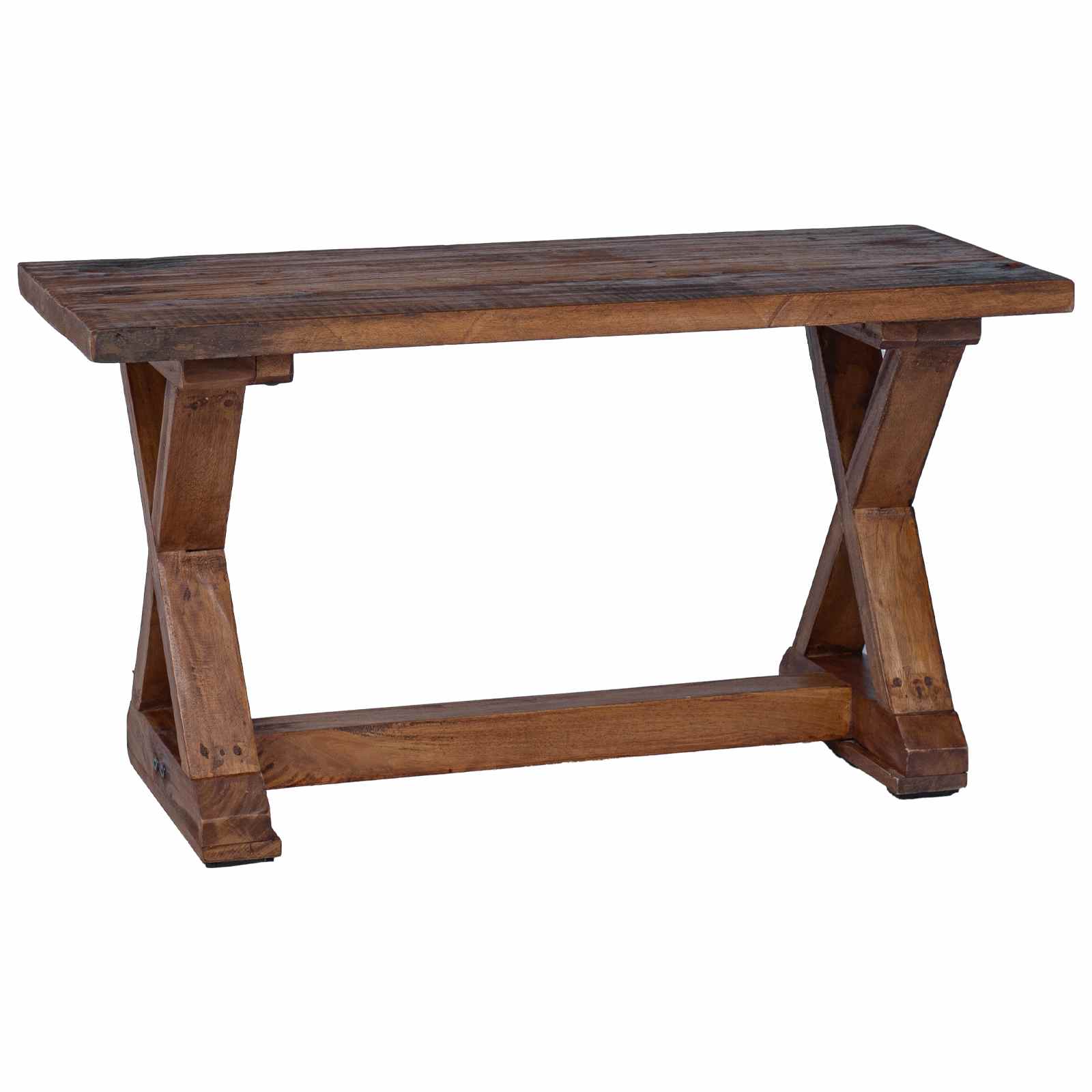 Bank Natur 85 x 35 x 46 cm Massivholz Altholz