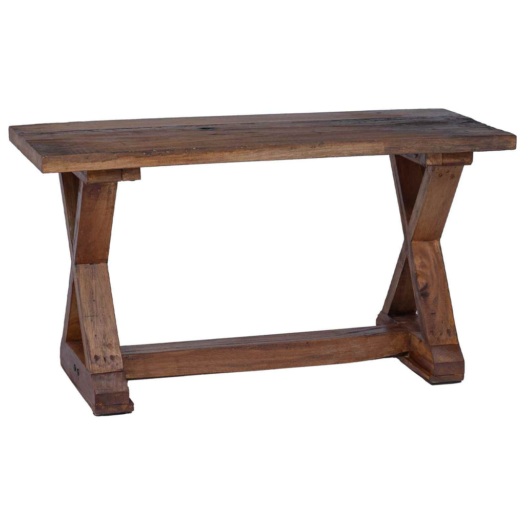 Bank Natur 85 x 35 x 46 cm Massivholz Altholz