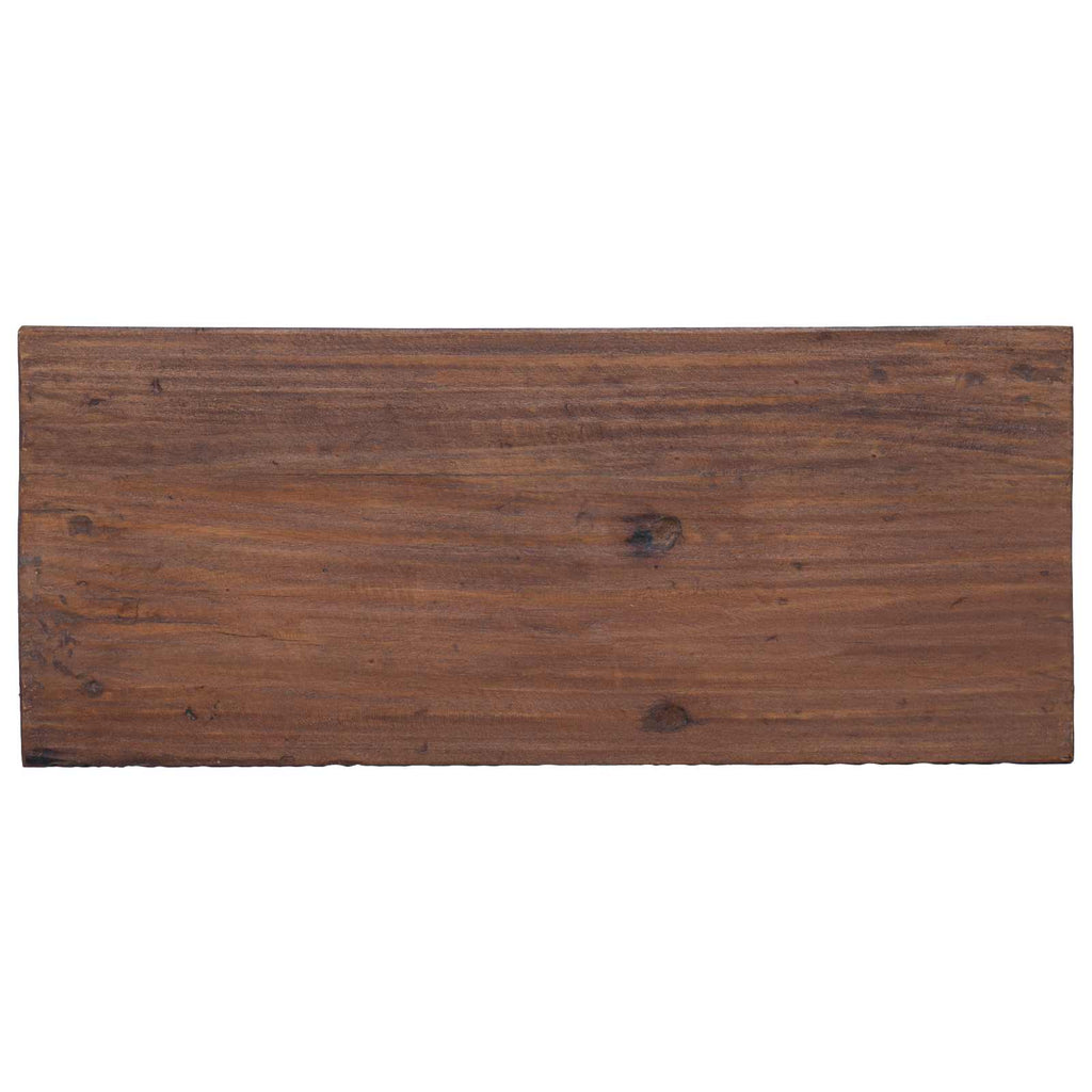 Bank Natur 85 x 35 x 46 cm Massivholz Altholz