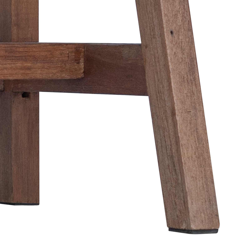 Schreibtisch Braun 90 x 50 x 103 cm Massives upgecyceltes Holz