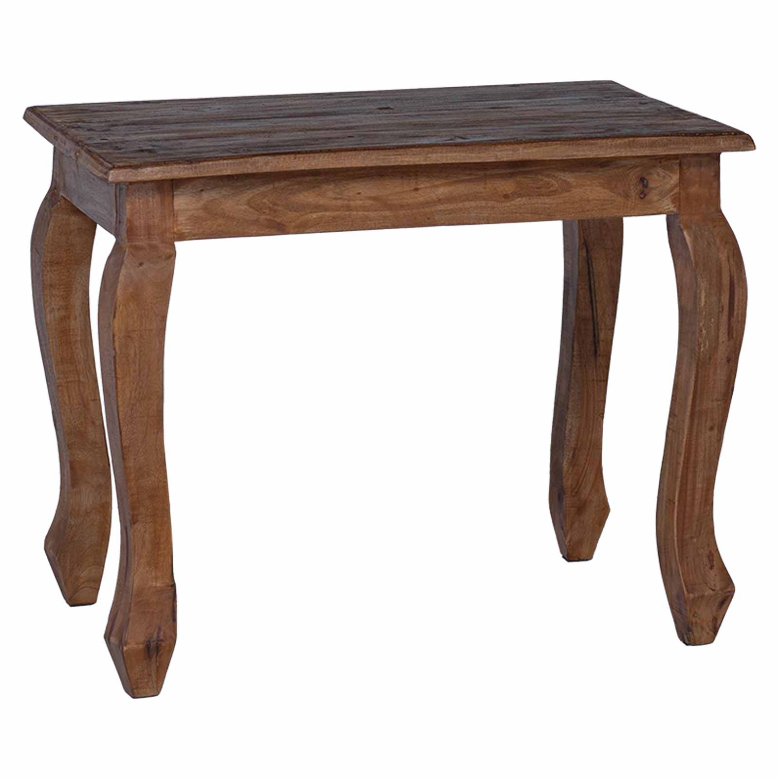 Nestingtisch 3 pcs Braun Massivholz Mahagoni