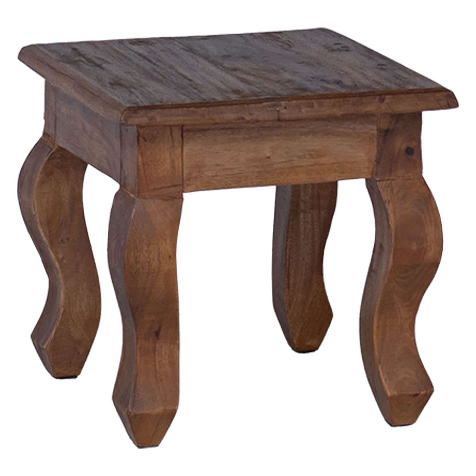 Nestingtisch 3 pcs Braun Massivholz Mahagoni