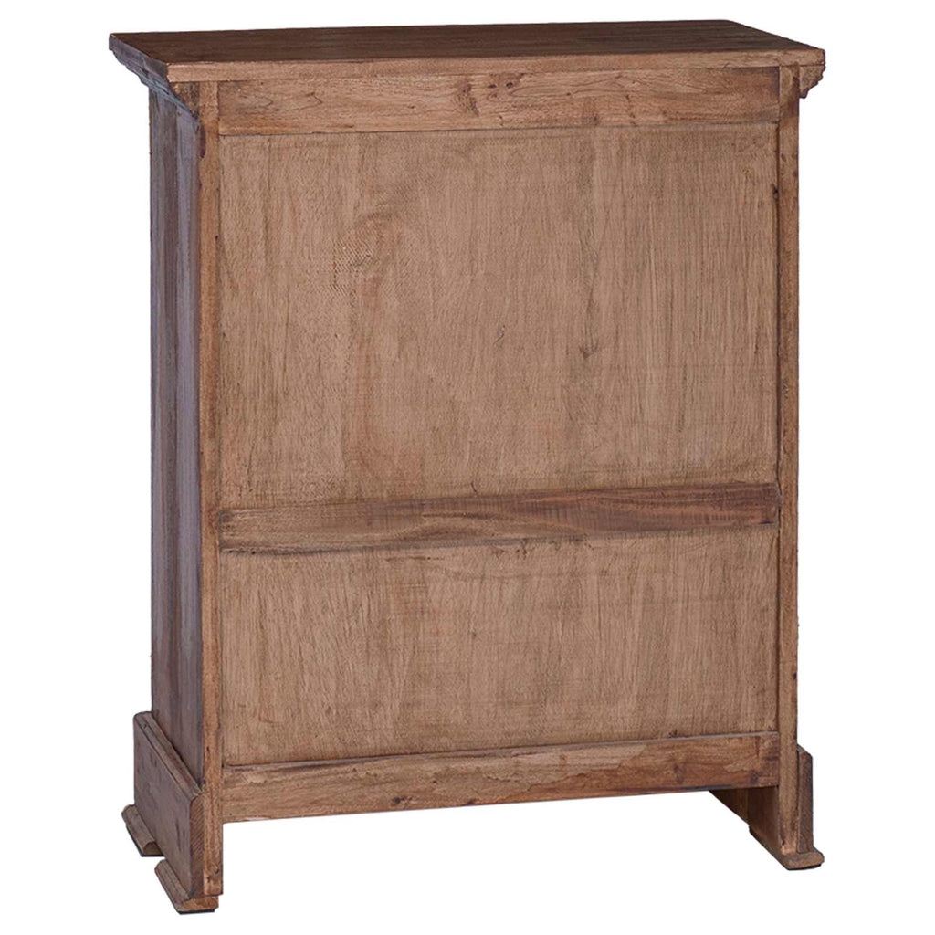 Aufbewahrungsschrank 63 x 30 x 79 cm Massives Mahagoni Holz