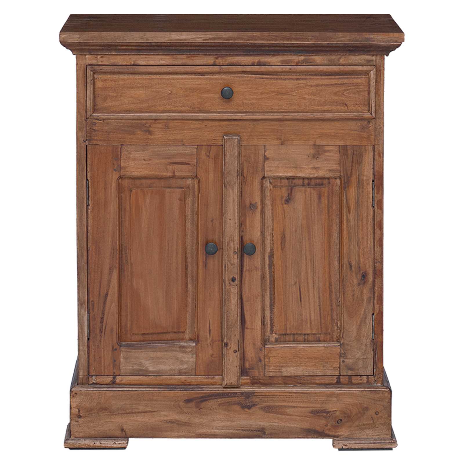 Aufbewahrungsschrank 63 x 30 x 79 cm Massives Mahagoni Holz