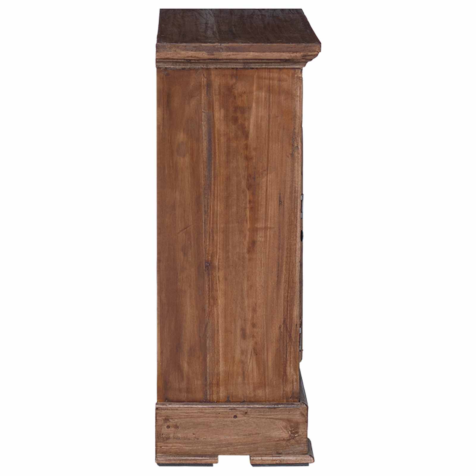 Aufbewahrungsschrank 63 x 30 x 79 cm Massives Mahagoni Holz