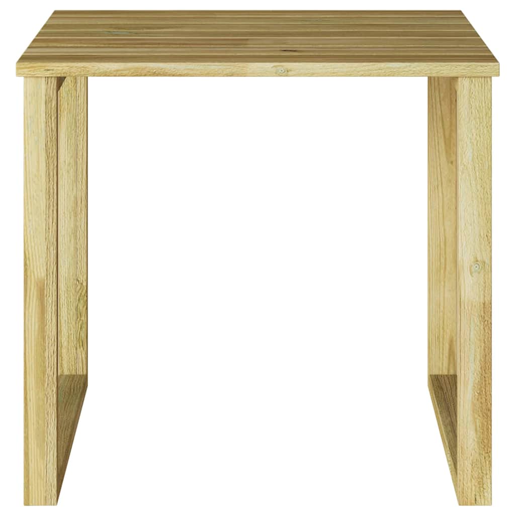 Tisch Natur 50,5 x 50 x 46 cm Imprägniertes Kiefernholz