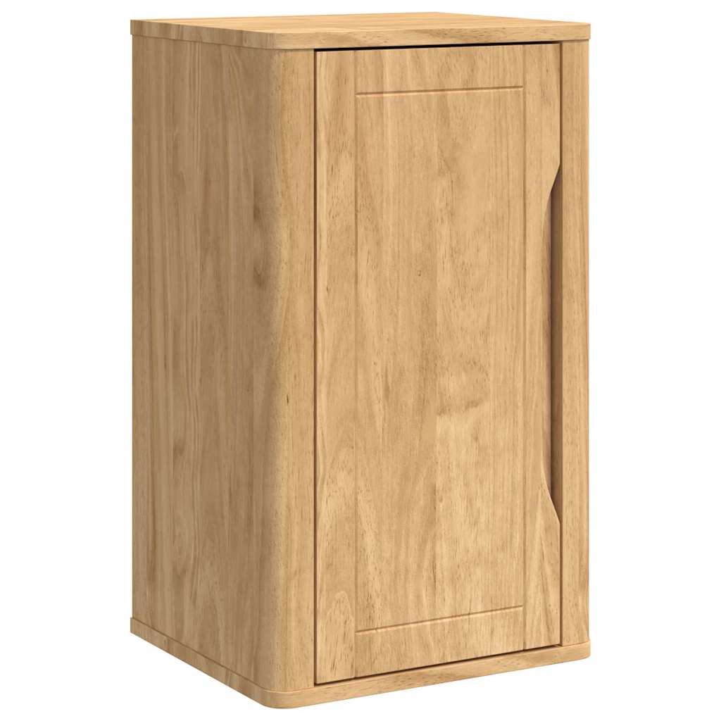Badezimmermöbel-Set FLORO 4 pcs Wachsbraun Massivholz Kiefer
