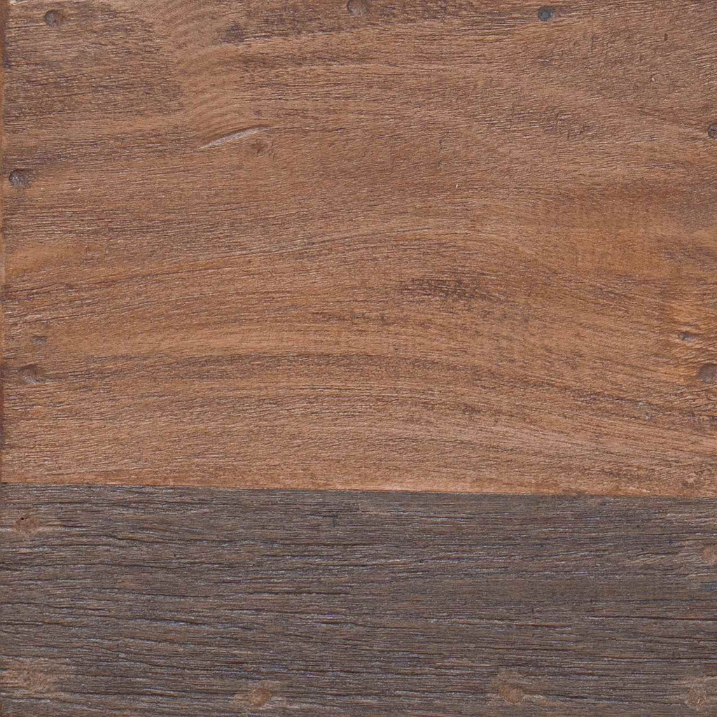 Hocker Natur 29 x 29 x 48 cm Massivholz Altholz