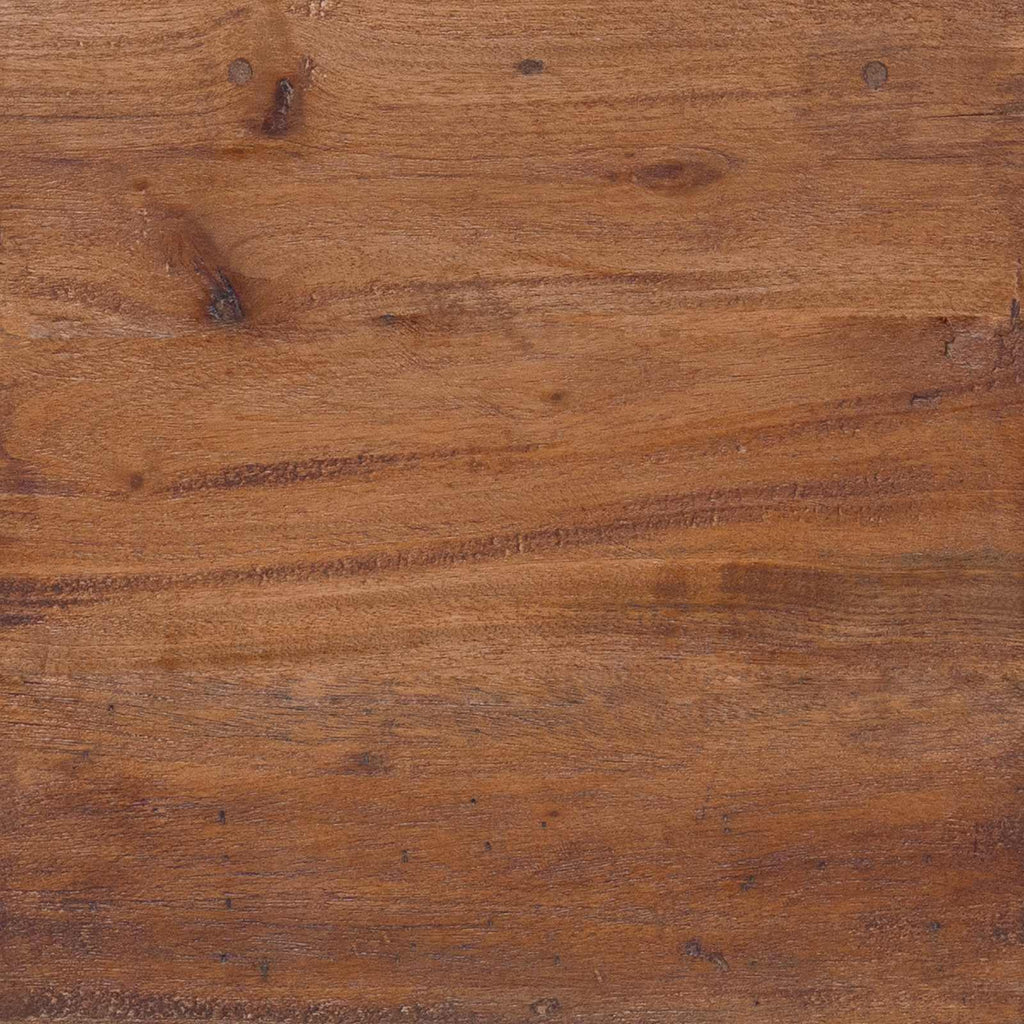 Beistelltisch Braun 38 x 28 x 72 cm Massivholz Mahagoni