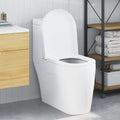 Toilettensitz Verstellbar Weiß 48 x 36,5 x 4,5 cm Polypropylen