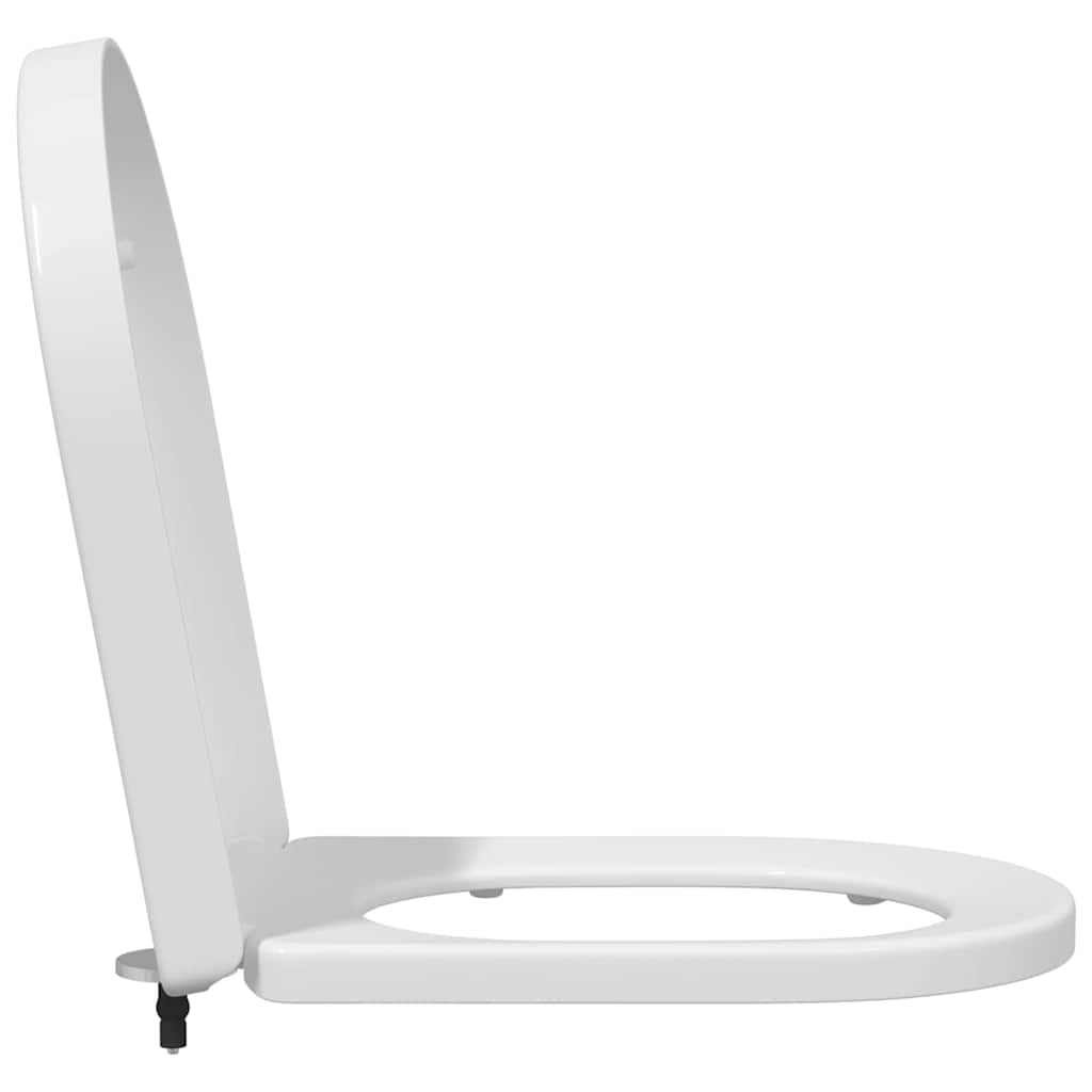 Toilettensitz Verstellbar Weiß 48 x 36,5 x 4,5 cm Polypropylen