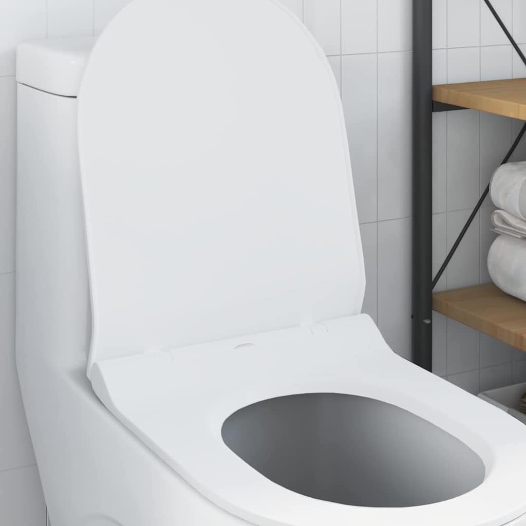 Toilettensitz Verstellbar Weiß 50 x 36,5 x 5 cm Polypropylen