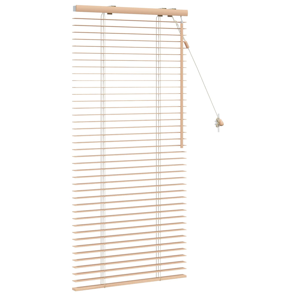 Jalousie Eichenoptik 55 x 130 cm 35 mm Massives Paulownia-Holz
