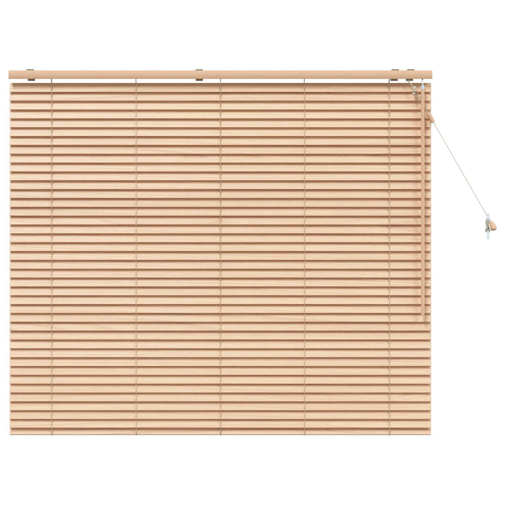 Jalousie Eichenoptik 150 x 130 cm 35 mm Massives Paulownia-Holz
