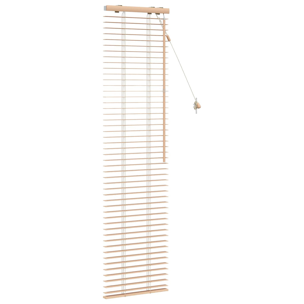 Jalousie Eichenoptik 45 x 160 cm 35 mm Massives Paulownia-Holz