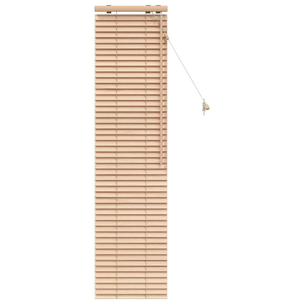 Jalousie Eichenoptik 45 x 160 cm 35 mm Massives Paulownia-Holz