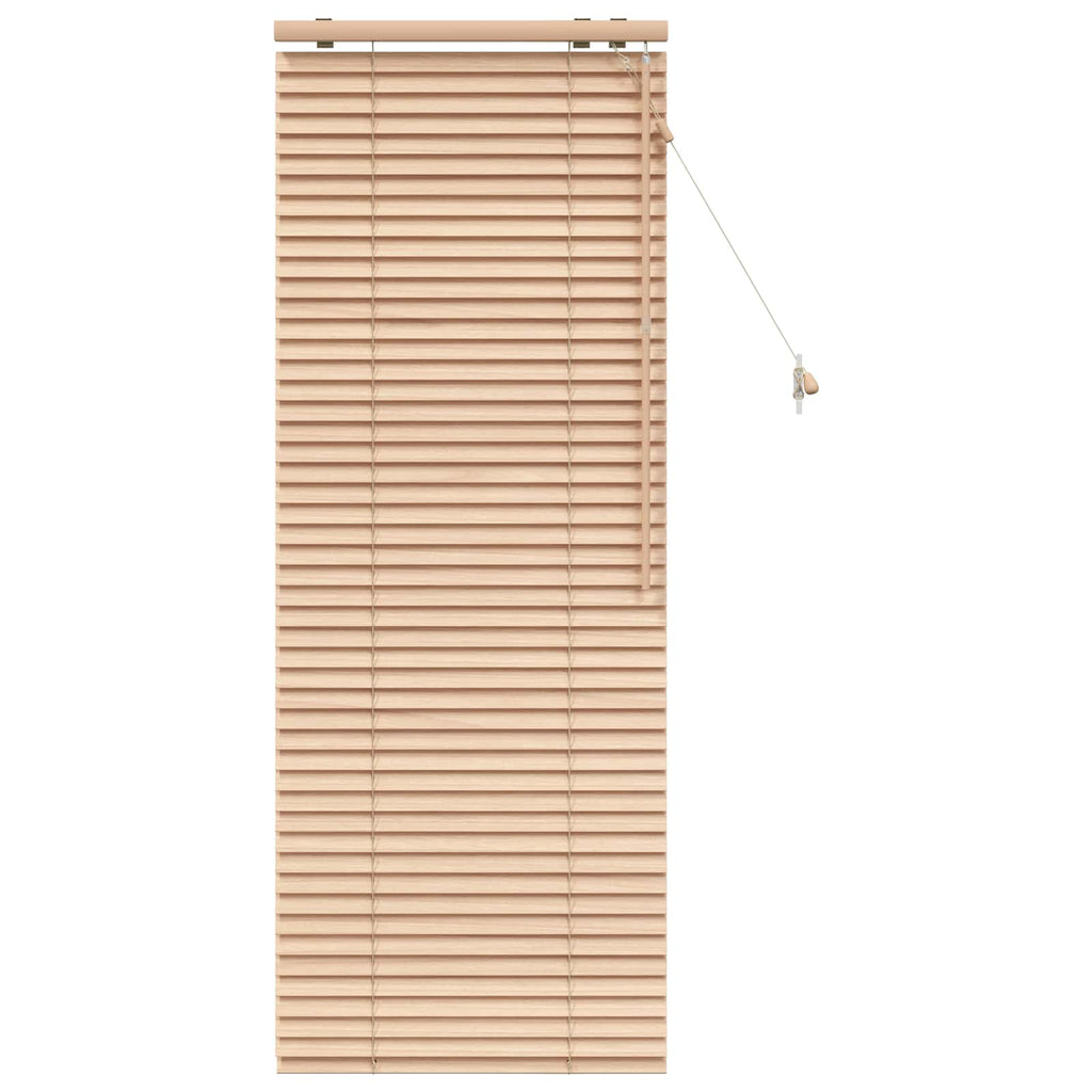 Jalousie Eichenoptik 65 x 160 cm 35 mm Massives Paulownia-Holz