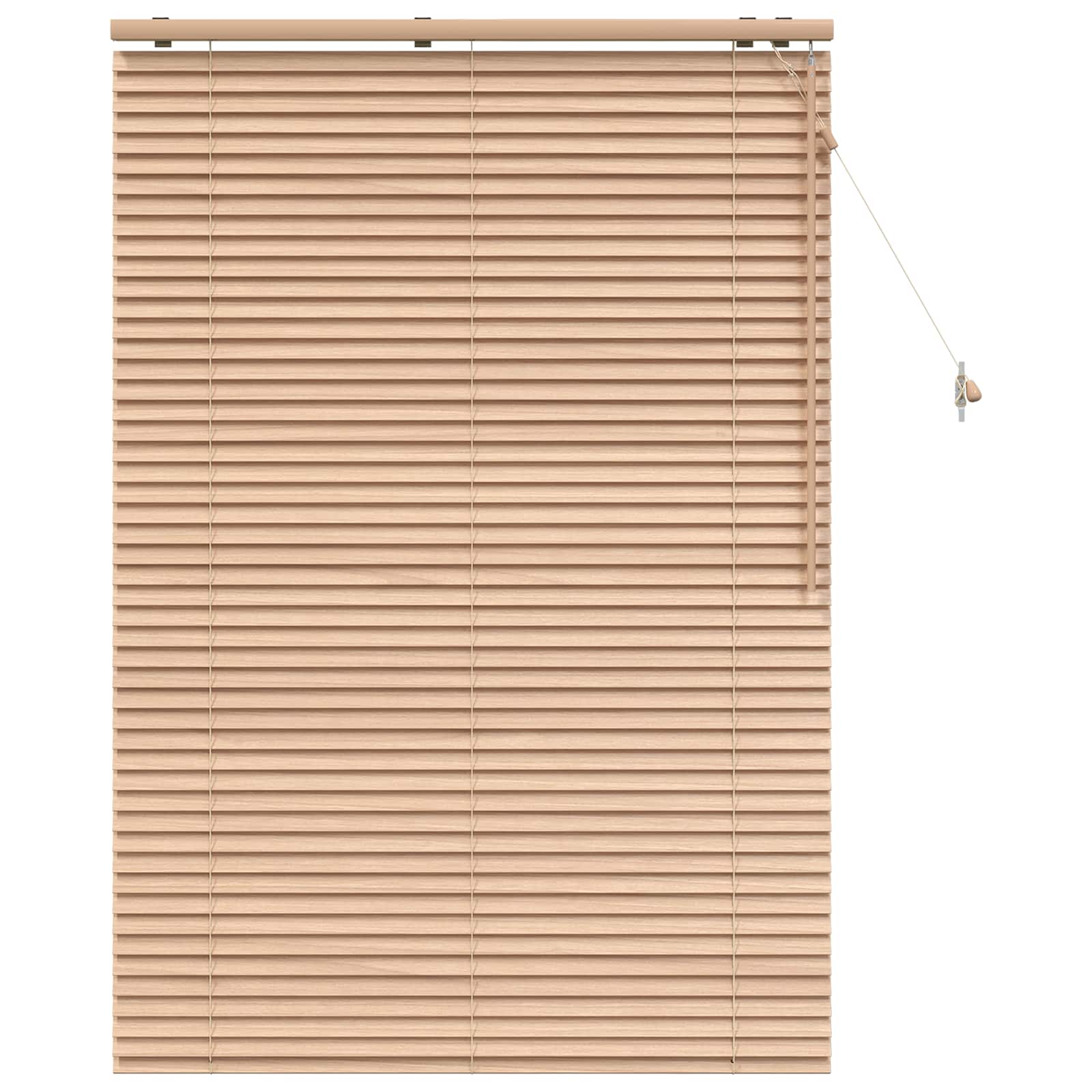 Jalousie Eichenoptik 100 x 160 cm 35 mm Massives Paulownia-Holz