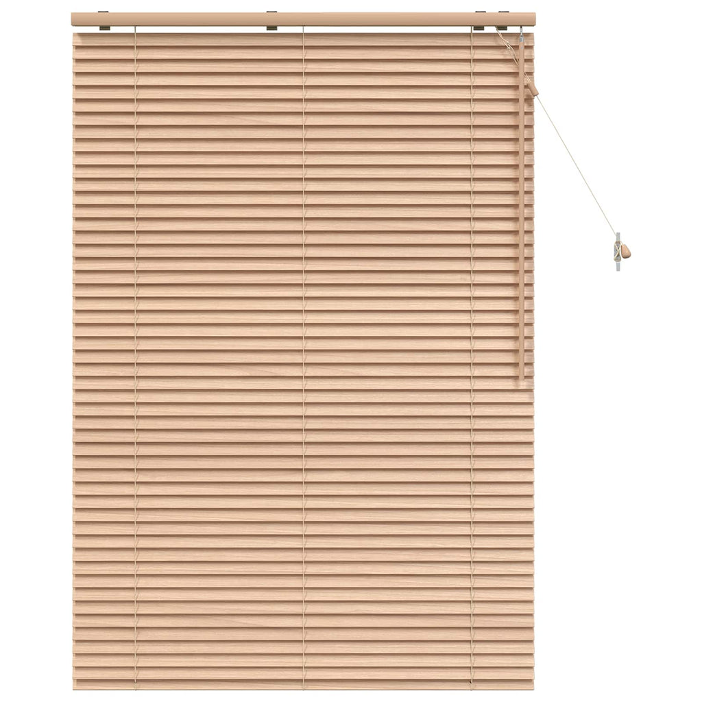 Jalousie Eichenoptik 120 x 160 cm 35 mm Massives Paulownia-Holz