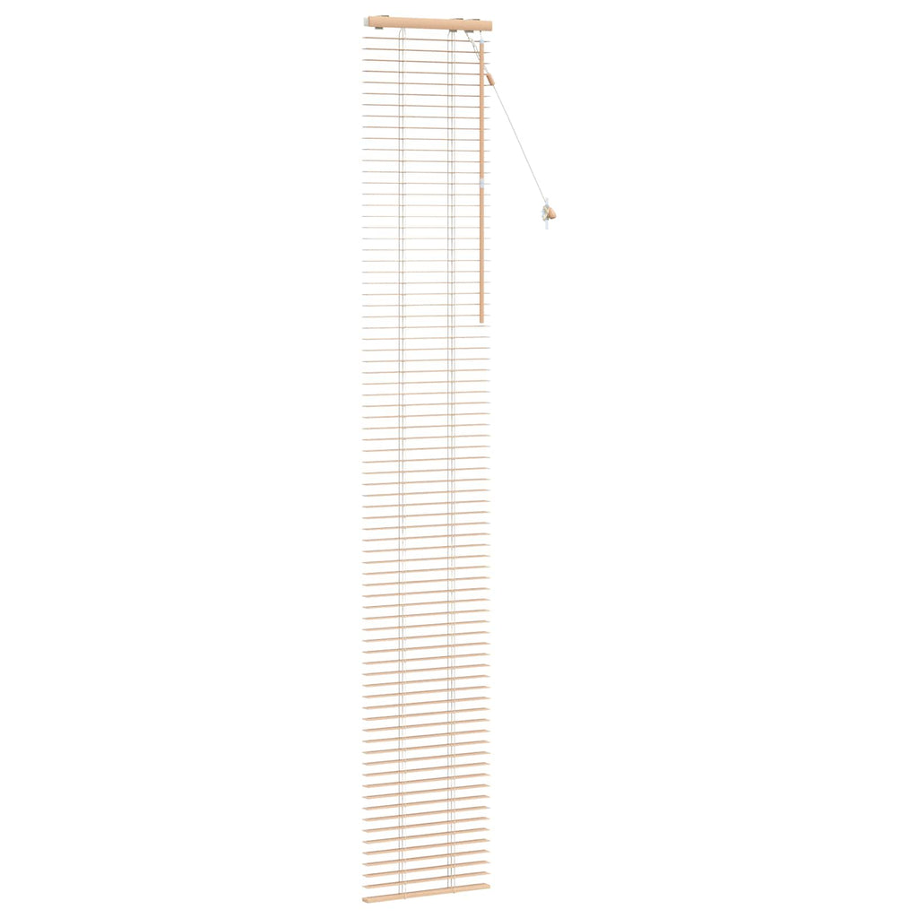 Jalousie Eichenoptik 40 x 250 cm 35 mm Massives Paulownia-Holz