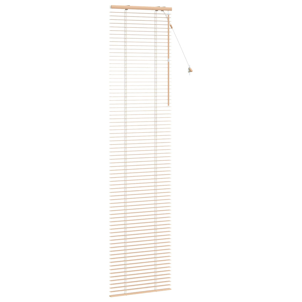 Jalousie Eichenoptik 55 x 250 cm 35 mm Massives Paulownia-Holz