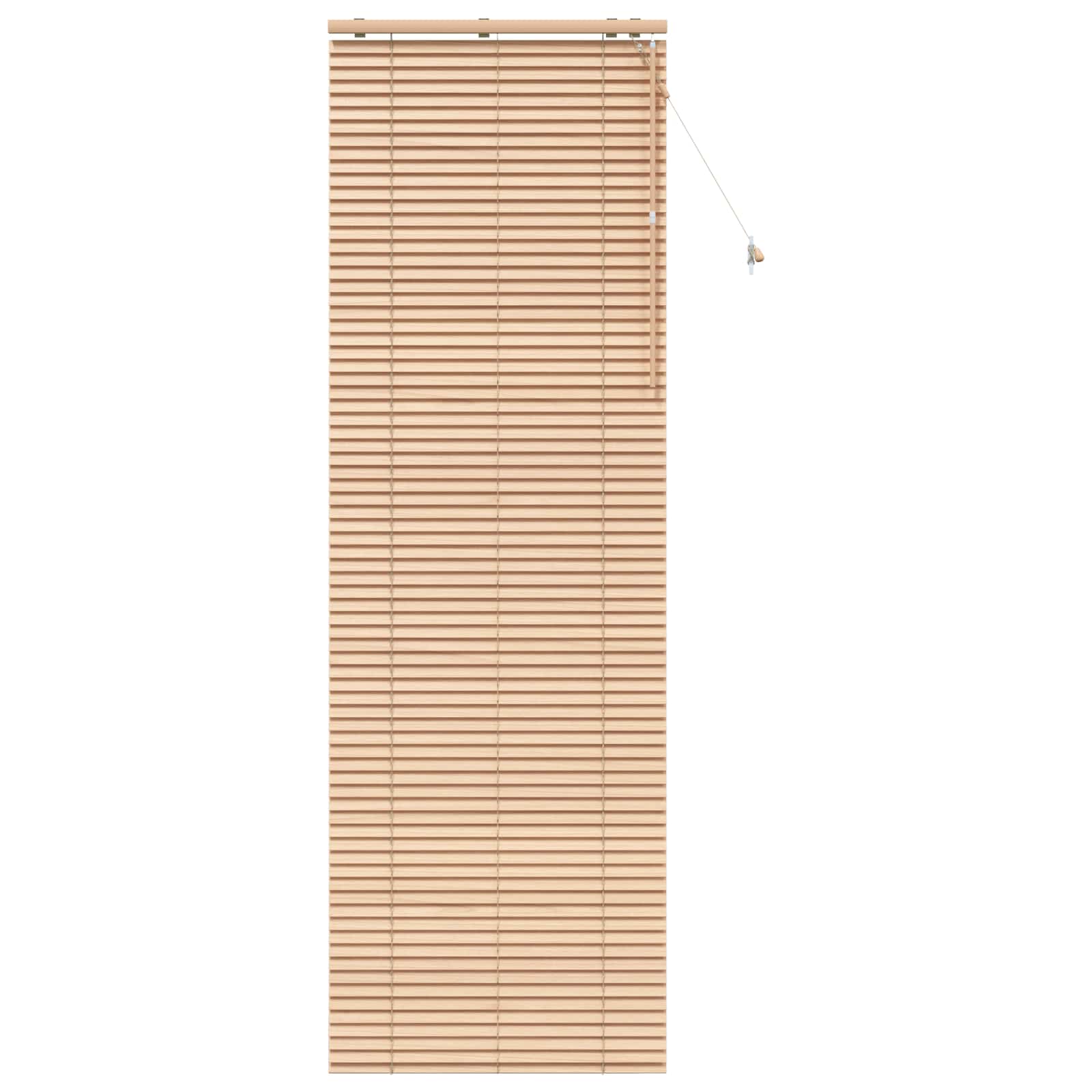 Jalousie Eichenoptik 70 x 250 cm 35 mm Massives Paulownia-Holz