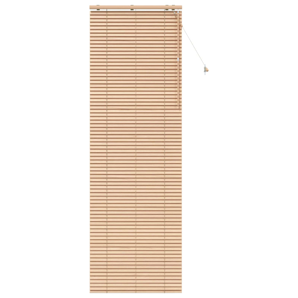 Jalousie Eichenoptik 75 x 250 cm 35 mm Massives Paulownia-Holz