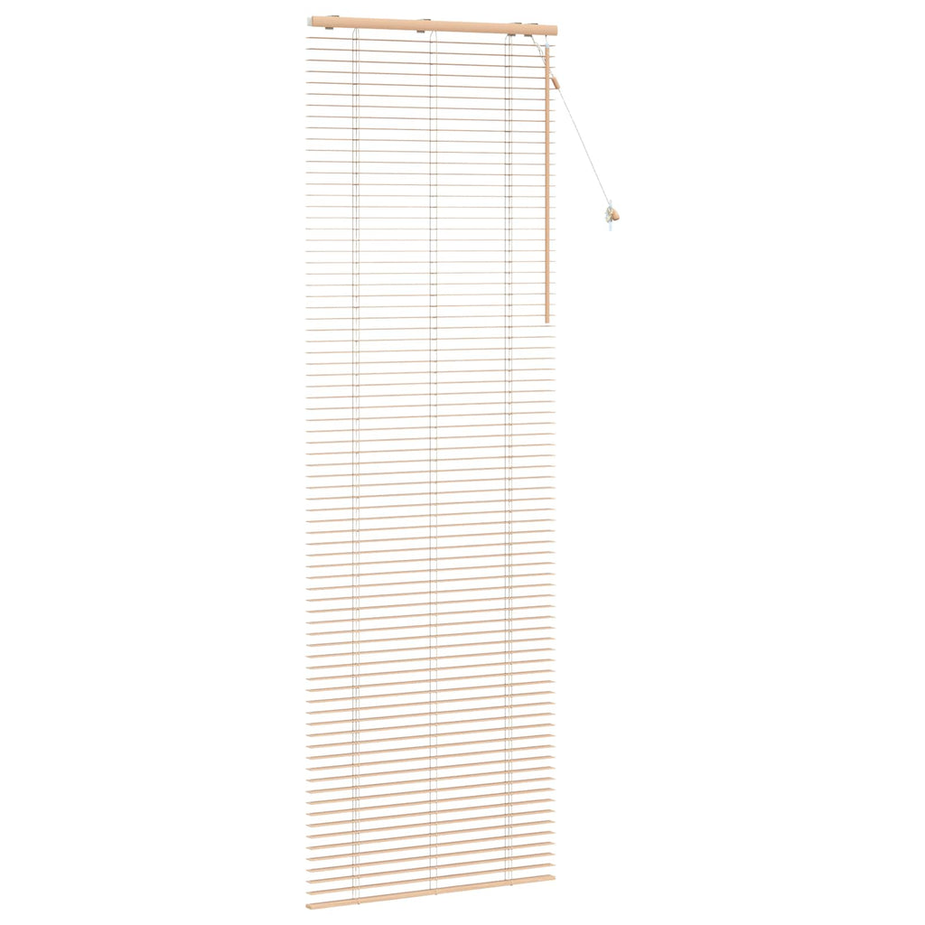 Jalousie Eichenoptik 80 x 250 cm 35 mm Massives Paulownia-Holz
