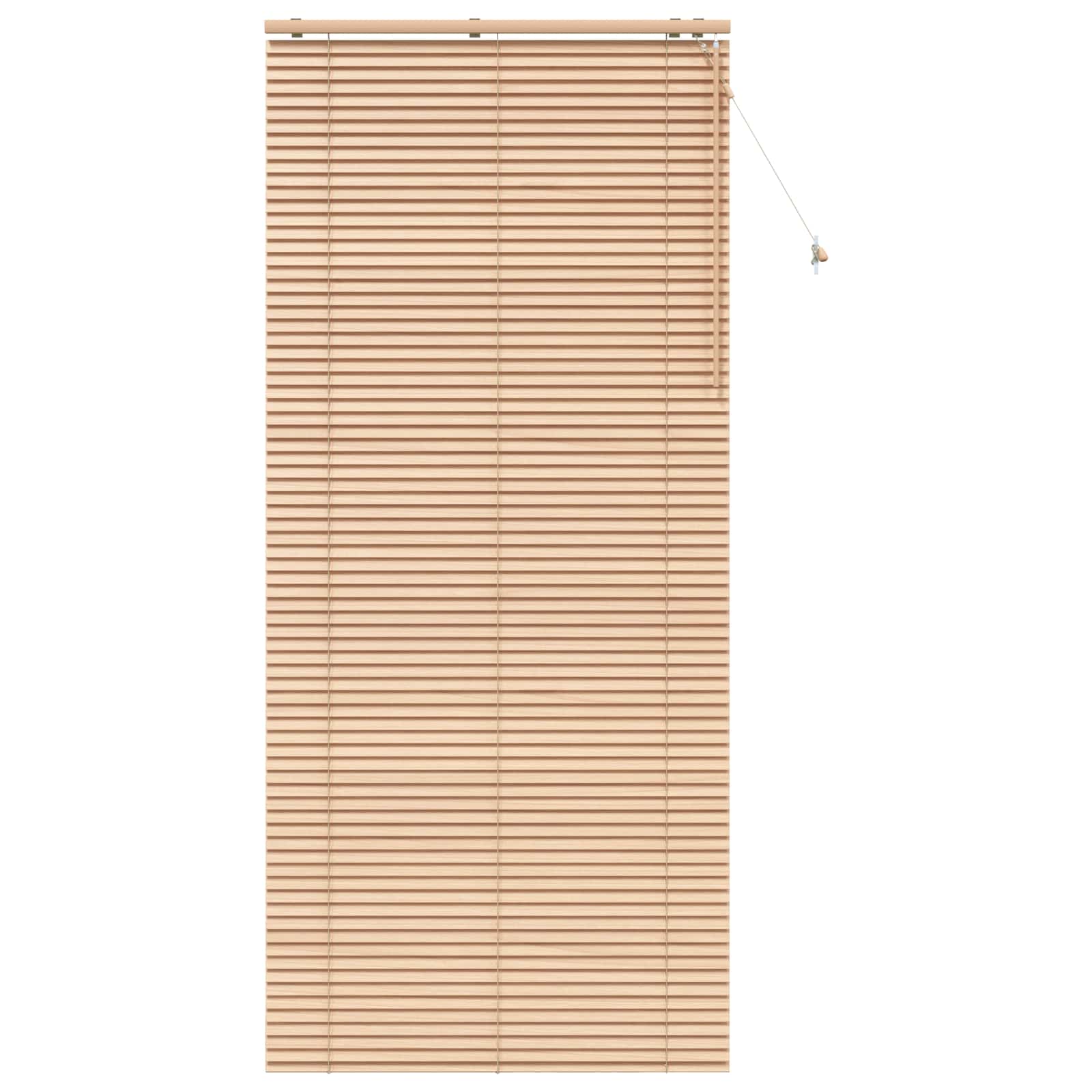 Jalousie Eichenoptik 115 x 250 cm 35 mm Massives Paulownia-Holz