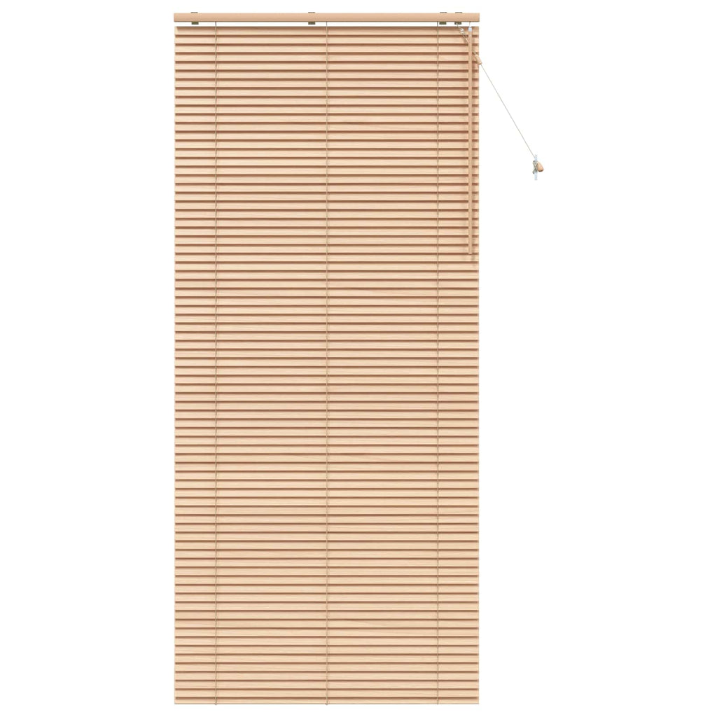 Jalousie Eichenoptik 120 x 250 cm 35 mm Massives Paulownia-Holz