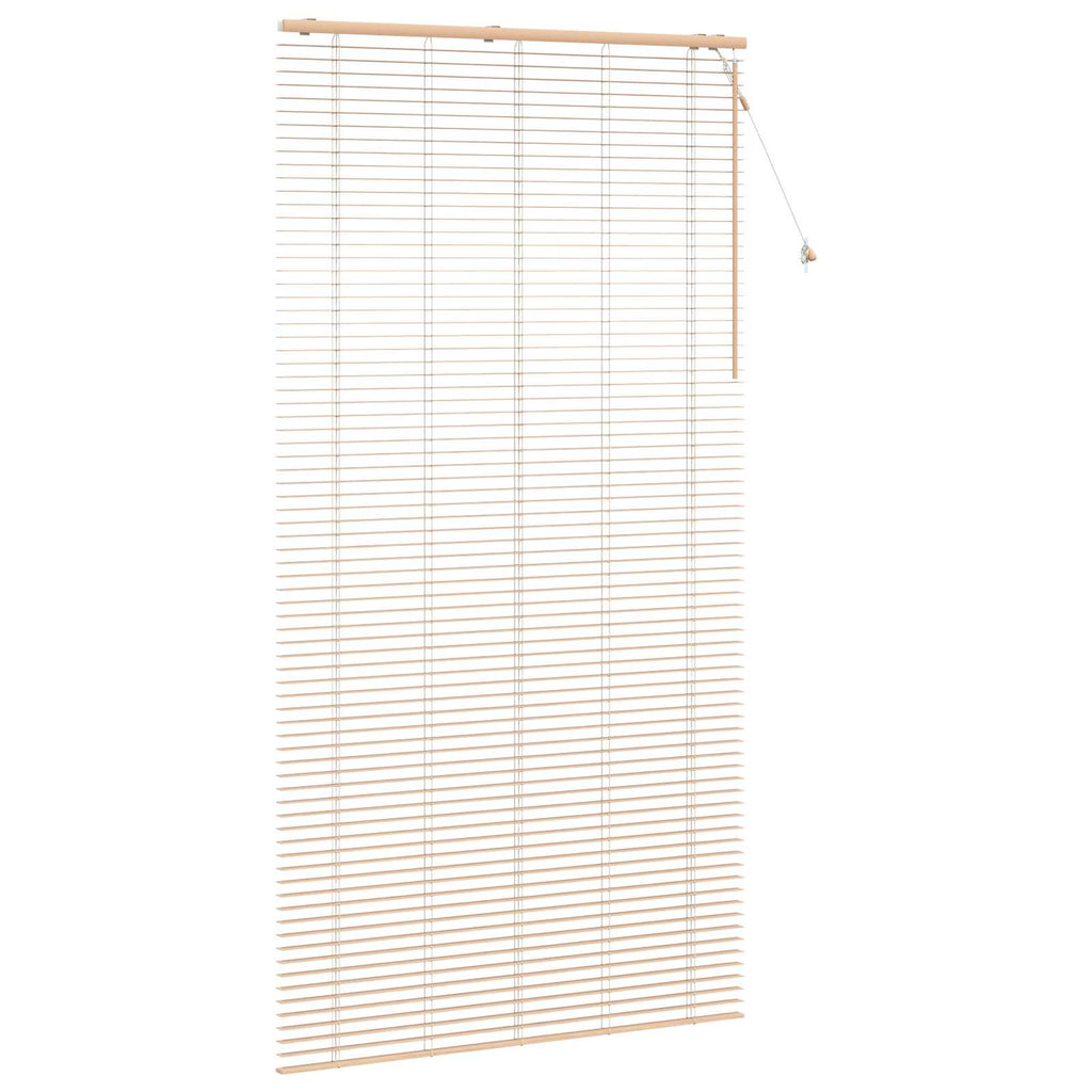 Jalousie Eichenoptik 125 x 250 cm 35 mm Massives Paulownia-Holz
