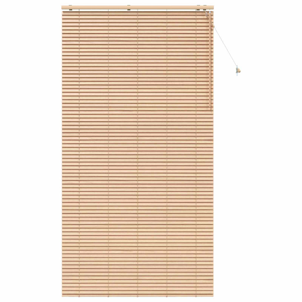 Jalousie Eichenoptik 125 x 250 cm 35 mm Massives Paulownia-Holz