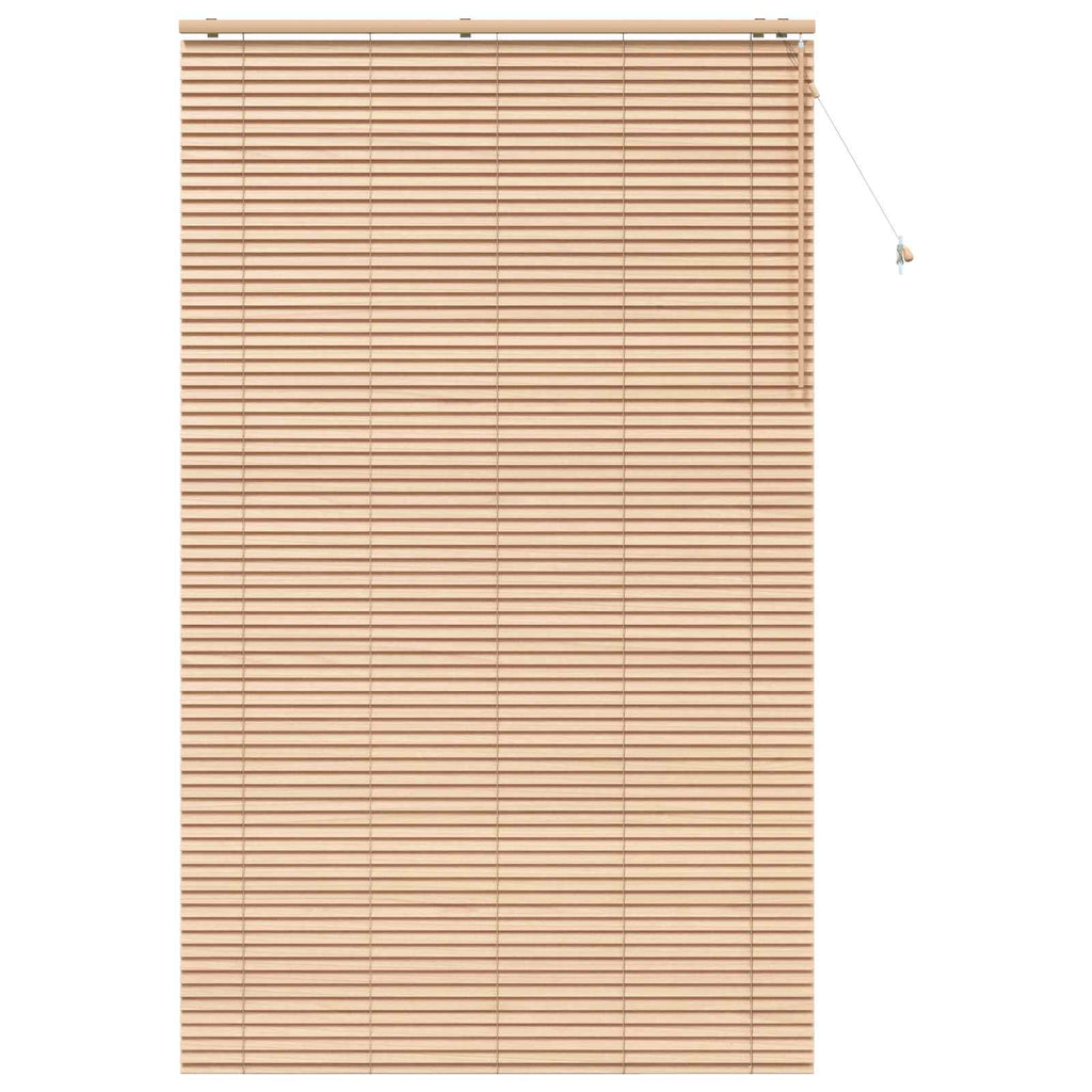 Jalousie Eichenoptik 160 x 250 cm 35 mm Massives Paulownia-Holz