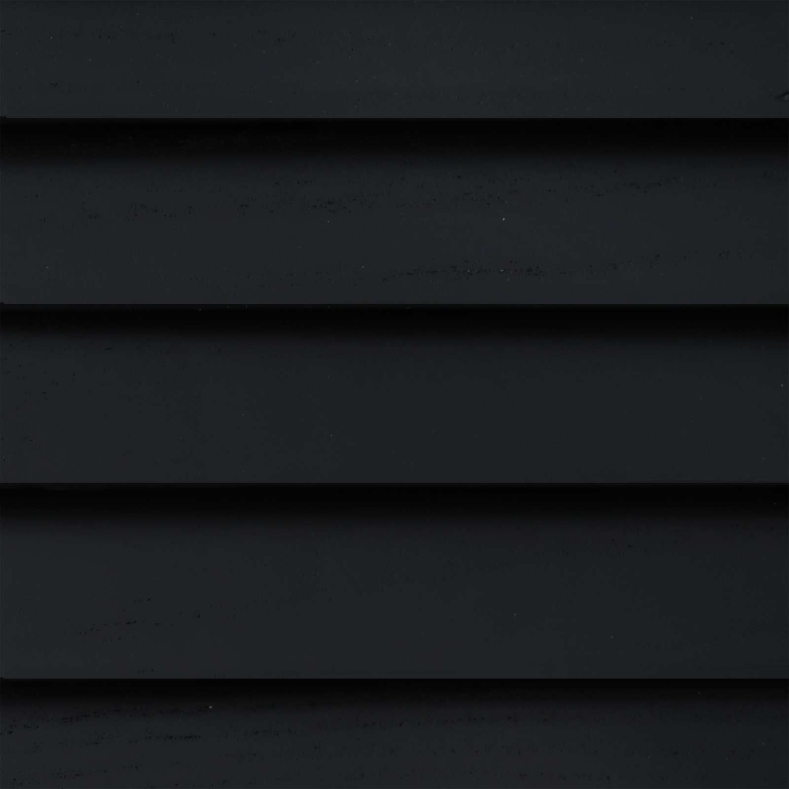 Jalousie Schwarz 55 x 250 cm 35 mm Massives Paulowniaholz