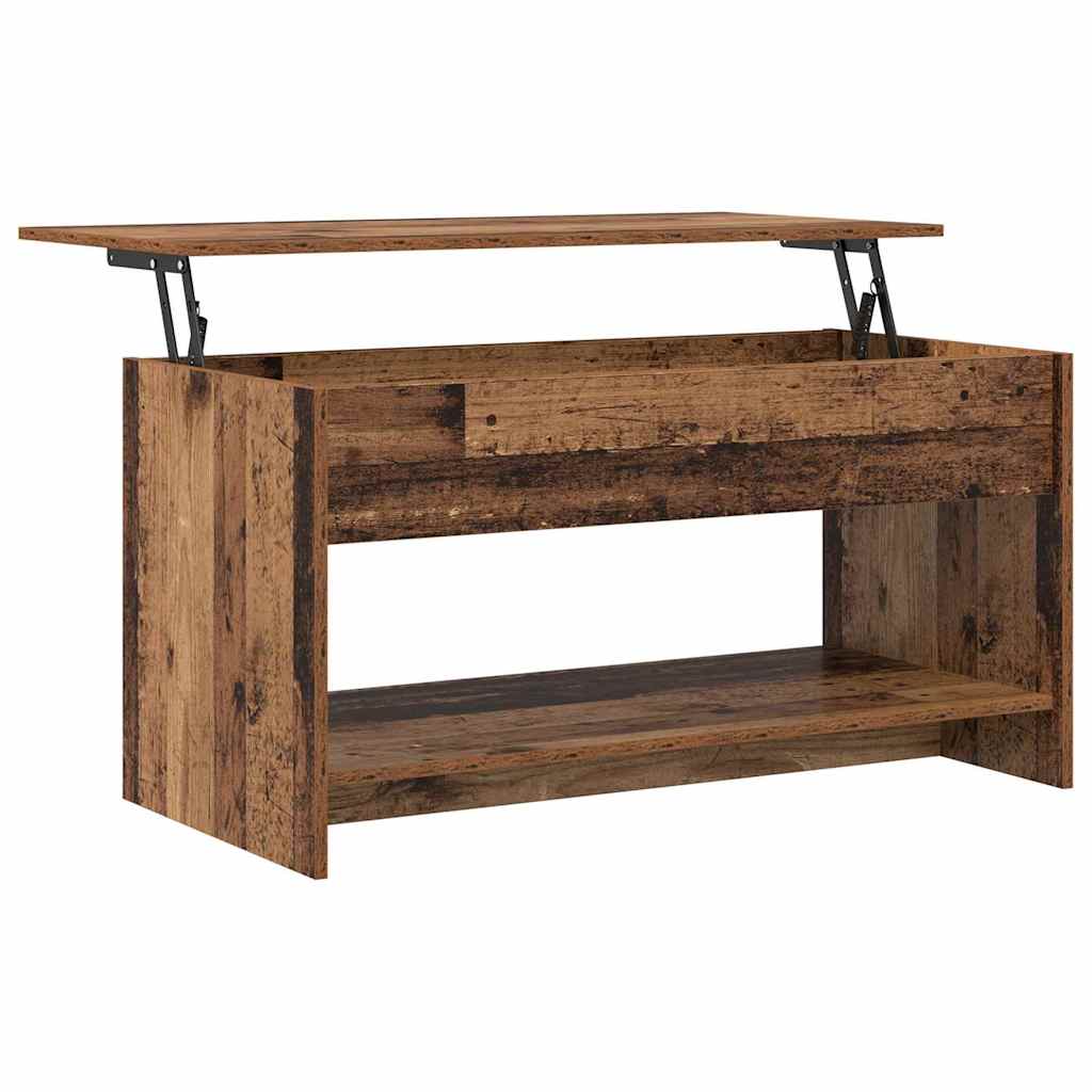 Couchtisch Altholz 80 x 50,5 x 41,5 cm Holzwerkstoff