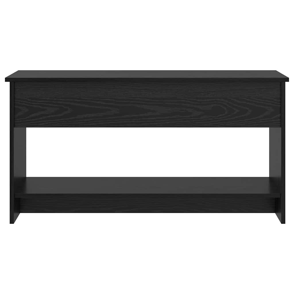 Couchtisch Schwarz Eichen-Optik 80 x 50,5 x 41,5 cm